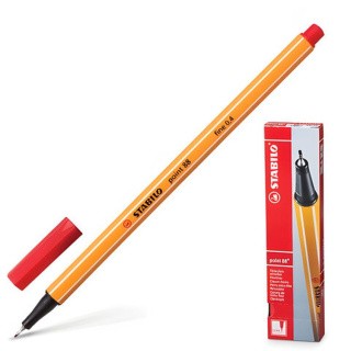 Ручка капиллярная (линер) STABILO «Рoint», красная