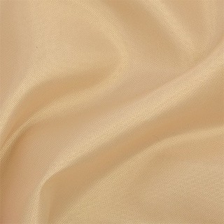 Ткань подкладочная Таффета, нарезка, 10 м, ширина 150 см, цвет: бежевый, IDEAL