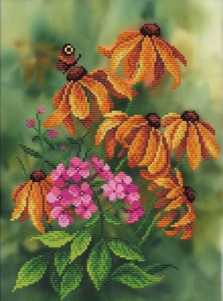 Рисунок на ткани «В осеннем саду»