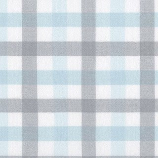 Ткань для пэчворка Brooklyn Plaid Flannel, 146 г/м², 100х110 см, 100% хлопок, цвет: BLUE, Peppy