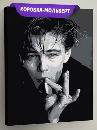 Картина по номерам «Леонардо ди Каприо» Картина по номерам «Леонардо ди Каприо»