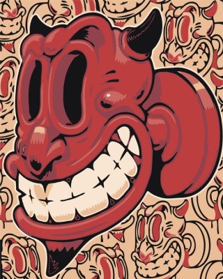 Картина по номерам «Diablo» Картина по номерам «Diablo»