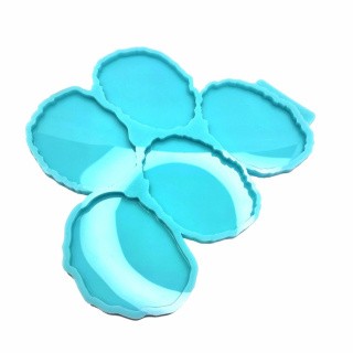Силиконовая форма, Geode Coasters модель №42 Силиконовая форма, Geode Coasters модель №42