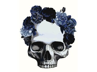 Картина по номерам «Череп» Картина по номерам «Череп»