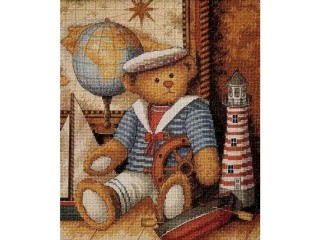 Набор для вышивания «Мишка морячок»