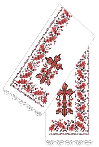 Набор для вышивания «Божник. Рушник для икон 1,4 м»