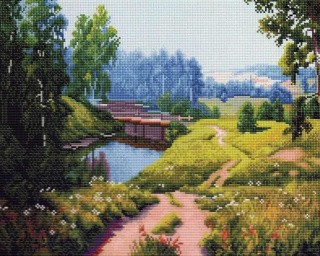 Алмазная вышивка «Мостик» Алмазная вышивка «Мостик»