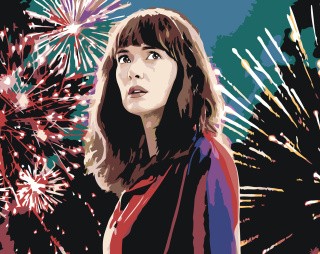 Картина по номерам «Очень странные дела: Джойс Байерс - Вайнона Райдер 2»