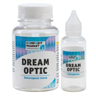 Прозрачная эпоксидная смола Dream Optic 150 г модифицированная