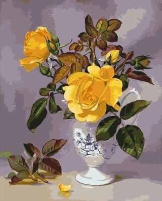 Картина по номерам «Желтый букет» Картина по номерам «Желтый букет»