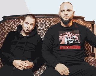 Картина по номерам «Рэп-группа Каспийский груз: Брутто и ВесЪ 6» Картина по номерам «Рэп-группа Каспийский груз: Брутто и ВесЪ 6»