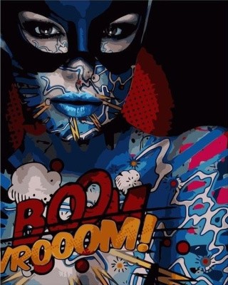 Картина по номерам «Девушка» Картина по номерам «Девушка»