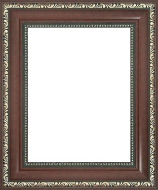 Рама для иконы со стеклом, коричневая, 19,5x25,1 см