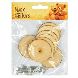 Набор креплений фанера (поворотный) №45фп, Magic 4 Toys Набор креплений фанера (поворотный) №45фп, Magic 4 Toys