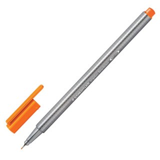 Ручка капиллярная (линер) STAEDTLER «Triplus Fineliner», оранжевая