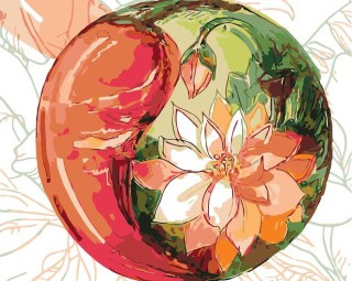 Картина по номерам «Цветочная абстракция» Картина по номерам «Цветочная абстракция»