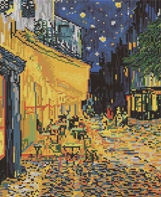 Алмазная вышивка «Ночное кафе» Алмазная вышивка «Ночное кафе»