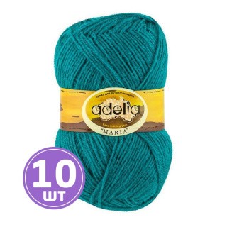 Пряжа Adelia MARIA (32), бирюзовый, 10 шт. по 50 г Пряжа Adelia MARIA (32), бирюзовый, 10 шт. по 50 г