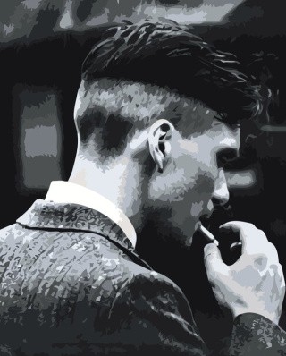 Картина по номерам «Томас Шелби» Картина по номерам «Томас Шелби»