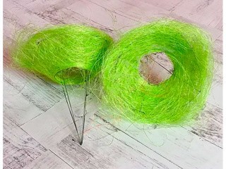 Каркас для букета Сизаль, d 25 см, зеленый, Blumentag  Каркас для букета Сизаль, d 25 см, зеленый, Blumentag