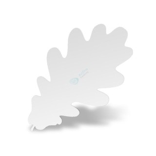 Облегченный планшет для рисования (артборд) белый листья - дуб, 50 см, Artline