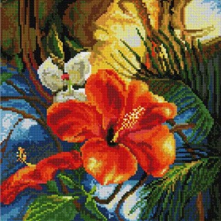 Алмазная вышивка «Аленький цветочек» Алмазная вышивка «Аленький цветочек»