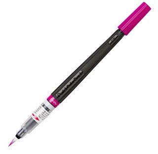 Кисть с краской Colour Brush, 1-10 мм, 5 мл, цвет: пурпурный, Pentel Кисть с краской Colour Brush, 1-10 мм, 5 мл, цвет: пурпурный, Pentel