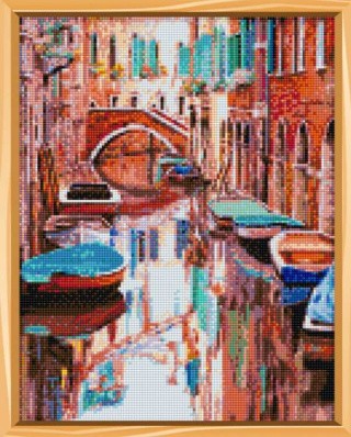 Алмазная вышивка «Канал венеции»