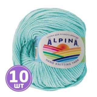 Пряжа Alpina RENE (137), светло-бирюзовый, 10 шт. по 50 г