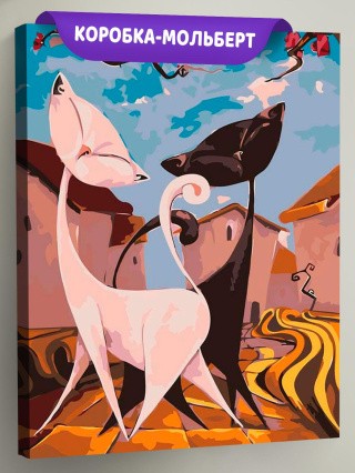 Картина по номерам «Прекрасная парочка» Картина по номерам «Прекрасная парочка»