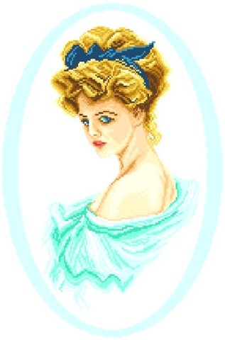Рисунок на ткани «Адель»