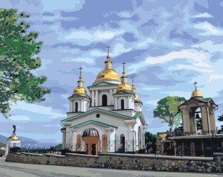 Картина по номерам «Храм Святого Архистратига Михаила»