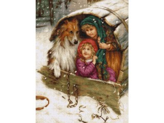 Набор для вышивания «Под прикрытием Колли» Набор для вышивания «Под прикрытием Колли»