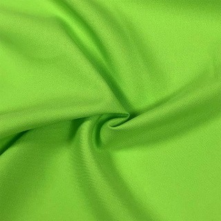 Ткань габардин, 1 м х 150 см, 150 г/м², цвет: зеленый неон, TBY