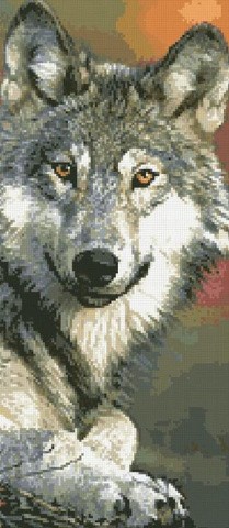 Алмазная вышивка «Волк» Алмазная вышивка «Волк»