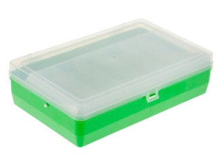 Коробка для мелочей №4 двухъярусная, с микролифтом Trivol, цвет: салатовый
