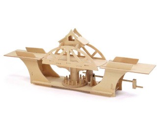 Конструктор из дерева «Поворотный мост» модель D-014