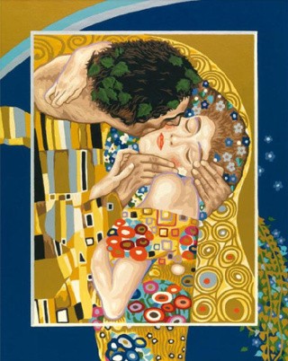 Картина по номерам «Поцелуй» Густава Климта