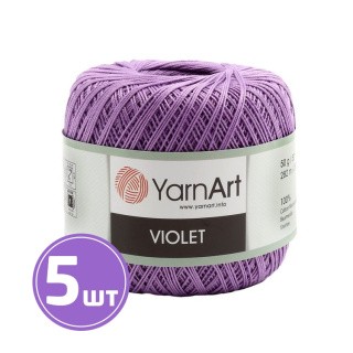 Пряжа YarnArt Violet (6309), орхидея, 5 шт. по 50 г