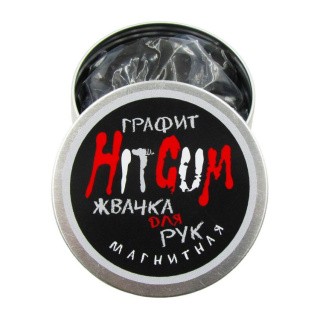 Жвачка для рук HitGum Магнитная, Графит