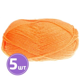 Пряжа Семеновская Mowgli Eco (655), ярко-оранжевый 5 шт. по 50 г Пряжа Семеновская Mowgli Eco (655), ярко-оранжевый 5 шт. по 50 г
