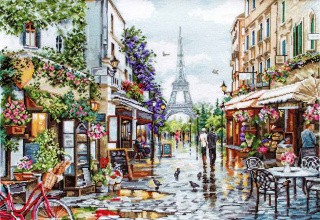 Набор для вышивания «Цветущий Париж»