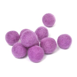 Шарики из войлока 20 мм, цв. 15, 10 шт. Шарики из войлока 20 мм, цв. 15, 10 шт.