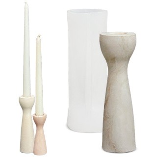 Силиконовый молд - Подсвечник №3, d5,8x16,2см, 1 шт. Силиконовый молд - Подсвечник №3, d5,8x16,2см, 1 шт.