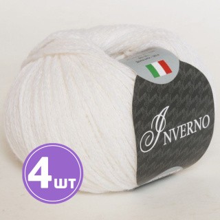 Пряжа SEAM Inverno (101), белый, 4 шт. по 50 г Пряжа SEAM Inverno (101), белый, 4 шт. по 50 г