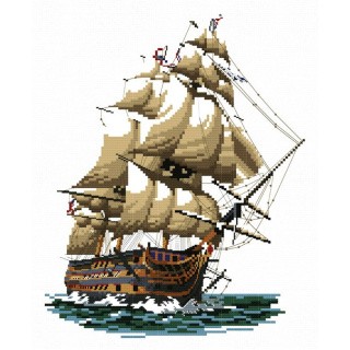 Набор для вышивания «Корабль Виктория»