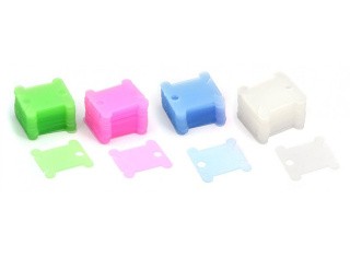 Шпули пластиковые разноцветные (50 шт.)