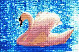 Алмазная вышивка «Лебедь» Алмазная вышивка «Лебедь»