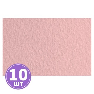 Бумага для пастели «Tiziano», 160 г/м2, 70х100 см, 10 листов, цвет: 52811025 rosa/розовый, Fabriano