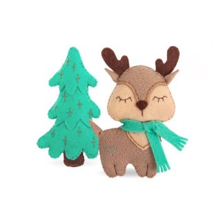 Набор для шитья игрушки «Лесной олененок»